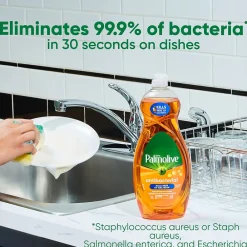 Ultra Antibacterial Liquid Dish Soap, Orange, 20 oz., 9/Carton (US04232ACT)<Palmolive New
