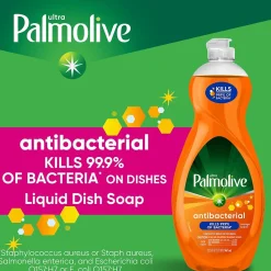 Ultra Antibacterial Liquid Dish Soap, Orange, 32.5 oz. (US04274A)<Palmolive Discount