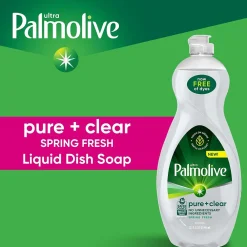 Ultra Pure + Clear Liquid Dish Soap, Clean, 32.5 oz. (US04272A)<Palmolive Best