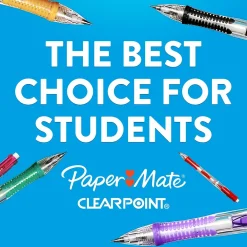 Pencils|Paper Mate Clearpoint Mechanical Pencil, 0.7mm, #2 Medium Lead, 10/Pack (2081802)