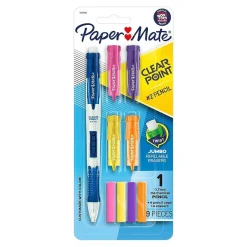Pencils|Paper Mate Clearpoint Mix & Match Mechanical Pencil, 0.7mm, #2 Medium Lead (1887960)