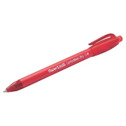 Pens|Paper Mate ComfortMate Ultra Retractable Ballpoint Pen, Medium Point, Red Ink, Dozen (6320187)