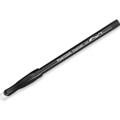 Pens|Paper Mate Eraser Mate Erasable Ballpoint Pen, Medium Point, Black Ink, 5/Pack (3163558PP)