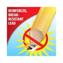 Pencils|Paper Mate EverStrong Pre-Sharpened Wooden Pencil, 1.3mm, #2 Medium Lead, 2 Dozen (2065460)