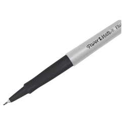 Pens|Paper Mate Flair Felt Pen, Ultra Fine Point, Black Ink, Dozen (8330152)