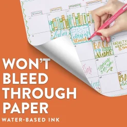 Pens|Paper Mate Flair Felt Pen, Medium Point, 0.7mm, Green Ink (8440152)