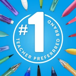 Pens|Paper Mate Flair Felt Pen, Medium Point, 0.7mm, Green Ink (8440152)