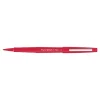 Pens|Paper Mate Flair Felt Pen, Medium Point, Red Ink (8420152)