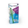 Pens|Paper Mate Flair Felt Pen, Medium Point, Green Ink, Dozen (8440152)