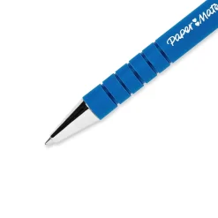 Pens|Paper Mate FlexGrip Ultra Recycled Retractable Ballpoint Pen, Fine Point, Blue Ink, Dozen (9560131)