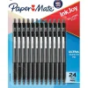 Pens|Paper Mate InkJoy 300 RT Retractable Ballpoint Pen, Medium Point, Black Ink, 24/Pack (1945925)