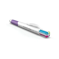 Pens|Paper Mate InkJoy Quatro Retractable Ballpoint Pen, Medium Point, Assorted Ink, 3/Pack (1832419)