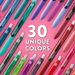 Pens|Paper Mate InkJoy Retractable Gel Pen, Medium Point, Assorted Ink, 8/Pack (1958946) Assorted Colors