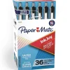 Pens|Paper Mate InkJoy 300RT Retractable Ballpoint Pens, Medium Point, 1.0mm, Black Ink, 36/Pack (1921068/1951378)