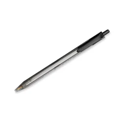 Pens|Paper Mate InkJoy 100RT Retractable Ballpoint Pen, Medium Point, Black Ink, Dozen (1803472)