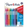 Pens|Paper Mate InkJoy 300RT Retractable Ballpoint Pens, Medium Point, 1.0mm, Assorted Ink, 8/Pack (1781564/1945921)