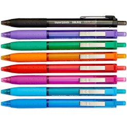 Pens|Paper Mate InkJoy 300RT Retractable Ballpoint Pens, Medium Point, 1.0mm, Assorted Ink, 8/Pack (1781564/1945921)