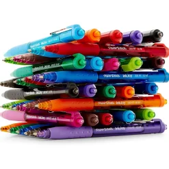 Pens|Paper Mate InkJoy 300RT Retractable Ballpoint Pens, Medium Point, 1.0mm, Assorted Ink, 8/Pack (1781564/1945921)