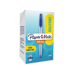Pens|Paper Mate InkJoy 50ST Ballpoint Pen, Medium Point, Blue Ink, 60/Pack (2014534)