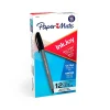 Pens|Paper Mate InkJoy 100ST Ballpoint Pen, Medium Point, Black Ink, Dozen (1951257)