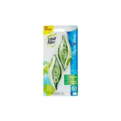 Correction & White-Out|Paper Mate Liquid Paper DryLine Grip Correction Tape, White, 2/Pack (1744480)