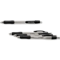 Pens|Paper Mate Profile Retractable Ballpoint Pen, Bold Point, Black Ink, 36/Pack (1231064)
