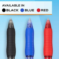 Pens|Paper Mate Profile Retractable Gel Pen, Medium Point, Assorted Ink, 4/Pack (2095469)