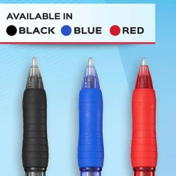 Pens|Paper Mate Profile Retractable Ballpoint Pen, Medium Point, Blue Ink, Dozen (2095462)