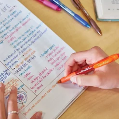 Pens|Paper Mate Profile Retractable Ballpoint Pen, Bold Point, Assorted Ink, 8/Pack (54549)