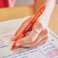 Pens|Paper Mate Profile Retractable Ballpoint Pen, Bold Point, Assorted Ink, Dozen (1788863)