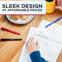 Pens|Paper Mate Write Bros. Ballpoint Pen, Medium Point, Black Ink, Dozen (33311)