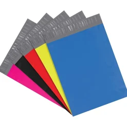 Best Partners Brand Colored Poly Mailers, 14.5