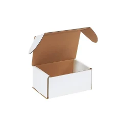 Unbranded Partners Brand Outside Tuck Mailers, 7 5/8" x 5 7/16" x 3 9/16", White, 25/Bundle (MEZ753)