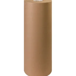 Clearance Partners Brand Virgin Kraft Paper Rolls, 30#, 24" x 1200', Kraft, 1/Roll (KP2430V)