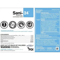 Sani-24 Disinfecting Wipes, 160 Wipes/Container (P26672)<PDI