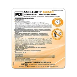 Sani-Cloth Disinfecting Wipes, 65/Canister, 6 Canisters/Carton (P25784CT)<PDI Best