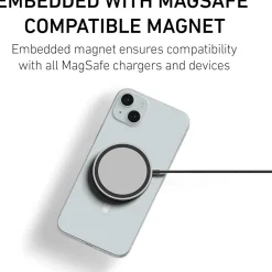 PEEL Magnetic MagSafe Phone Case for iPhone 15 Plus, Clear (I15 PLUS MAGSAFE CLE)