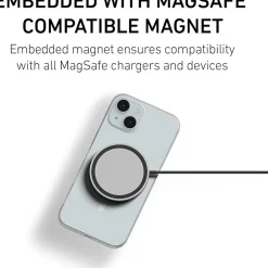 PEEL Magnetic Thin Series MagSafe Phone Case for iPhone 15 Case, Clear (I15 6.1 MAGSAFE CLEA)