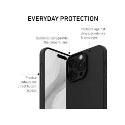 PEEL Magnetic Thin Series MagSafe Phone Case for iPhone 15 Pro Max Case, Black (I15 PROMAX MAGSAFE B)