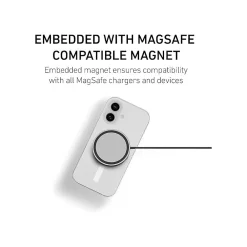 PEEL Magnetic Thin Series MagSafe Phone Case for iPhone 16 Case, Clear (I16_STD_MAG_CLR)