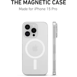PEEL Magnetic Thin Series MagSafe Phone Case for iPhone 16 Pro Case, Clear (I16_PRO_MAG_CLR)
