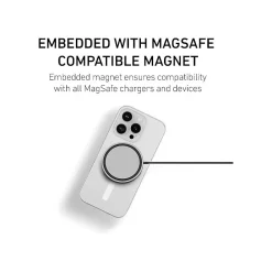 PEEL Magnetic Thin Series MagSafe Phone Case for iPhone 16 Pro Case, Clear (I16_PRO_MAG_CLR)