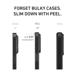 PEEL Magnetic Thin Series MagSafe Phone Case for iPhone 16 Pro Case, Clear (I16_PRO_MAG_CLR)