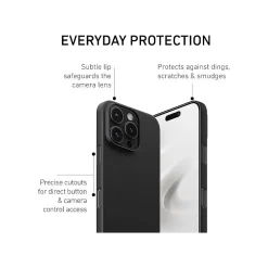 PEEL Magnetic Thin Series MagSafe Phone Case for iPhone 16 Pro Case, Black (I16_PRO_MAG_BLK)