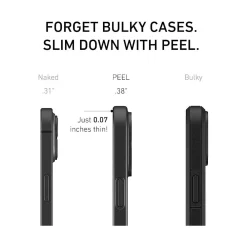 PEEL Magnetic Thin Series MagSafe Phone Case for iPhone 16 Plus Case, Black (I16_PLS_MAG_BLK)