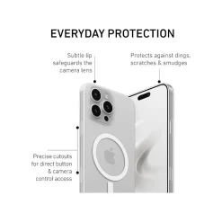 PEEL Magnetic Thin Series MagSafe Phone Case for iPhone 16 Pro Max Case, Clear (I16_PMX_MAG_CLR)