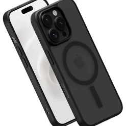 PEEL MagSafe Bumper Phone Case for iPhone 16 Pro, Shock Absorbing, Black (i16_PRO_BMP_BLK)