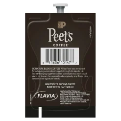 Peet's Coffee Cafe Domingo Coffee Flavia Freshpack, Medium Roast, 76/Carton (LPC00262)