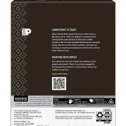 Peet's Coffee French Roast Coffee Keurig® K-Cup® Pods, Dark Roast, 22/Box (6545XX)