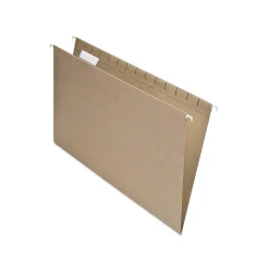 Hanging File Folders|Pendaflex 100% Recycled Hanging File Folders, Legal Size, Tan, 25/Box (PFX 76542)